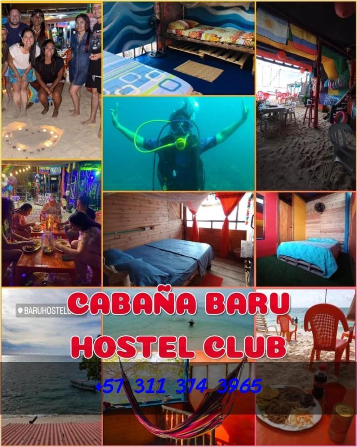 A Orilla Del Mar En Baru Hostel Cartagena Exterior photo